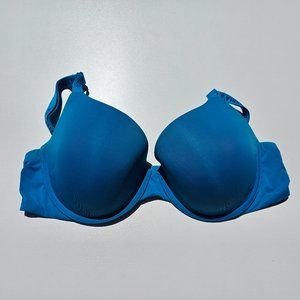 Victoria's Secret Blue 'T-Shirt' Bra, Underwire, Lightly Lined - 38C